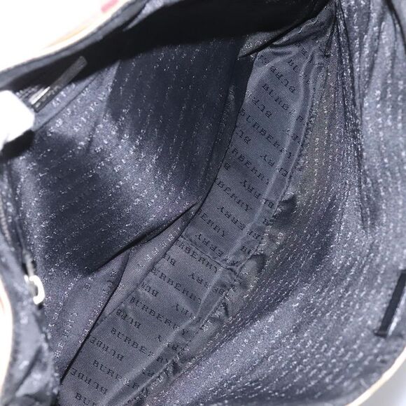 Burberry Nova Check Beige Canvas Shoulder Bag (Pre-Owned) - Picture 9 of 16